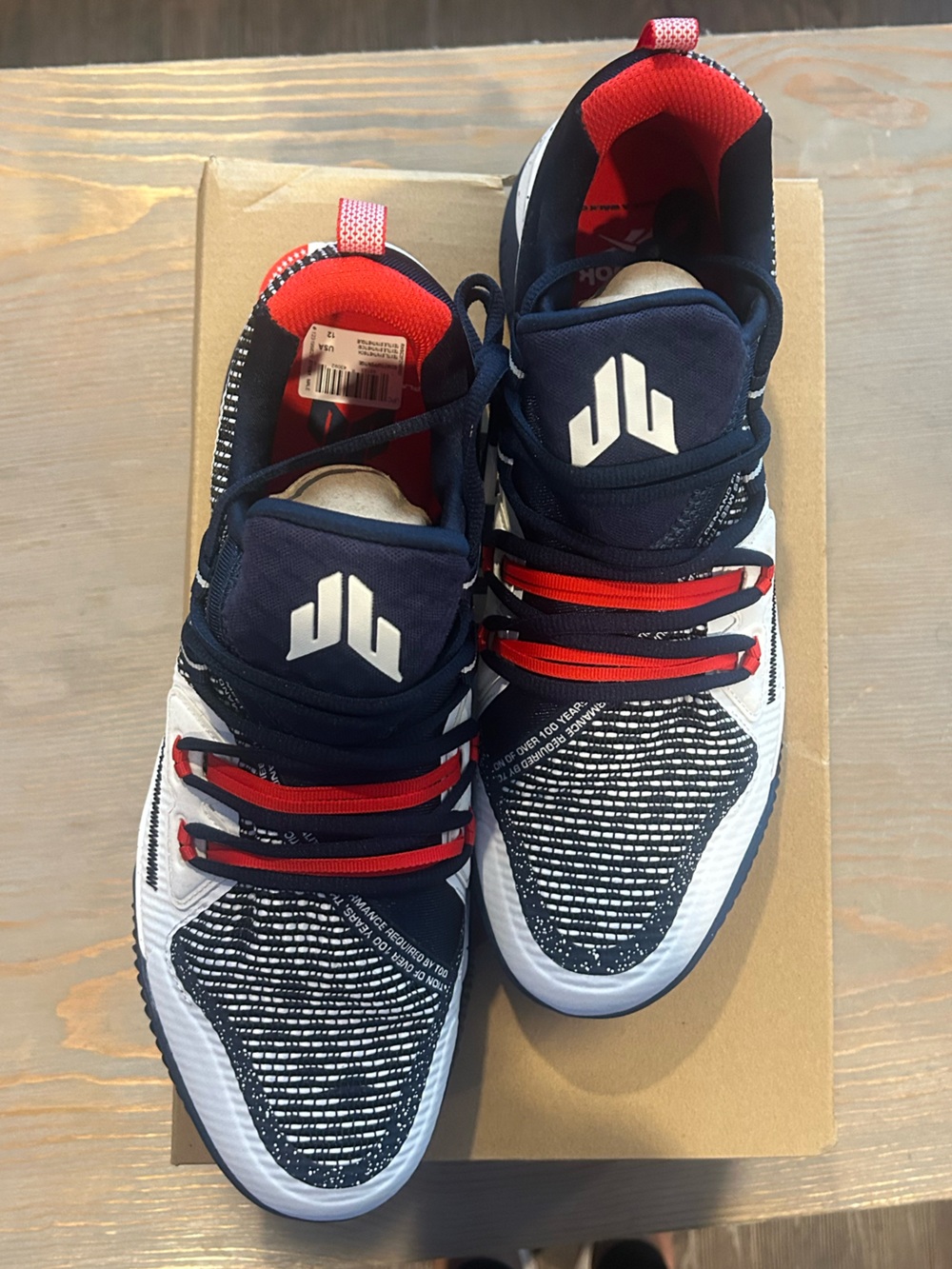 Men’s Reebok JJ III
Collegiate Navy/White/Primal Red
Brand New in Box